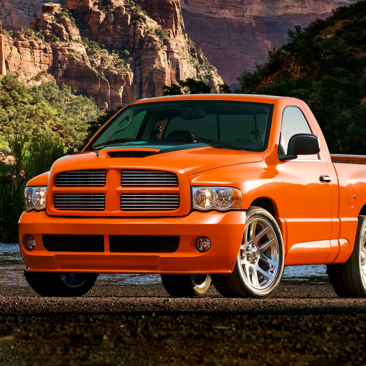 05 Ram OE Spec-D chrome lighting upgrade