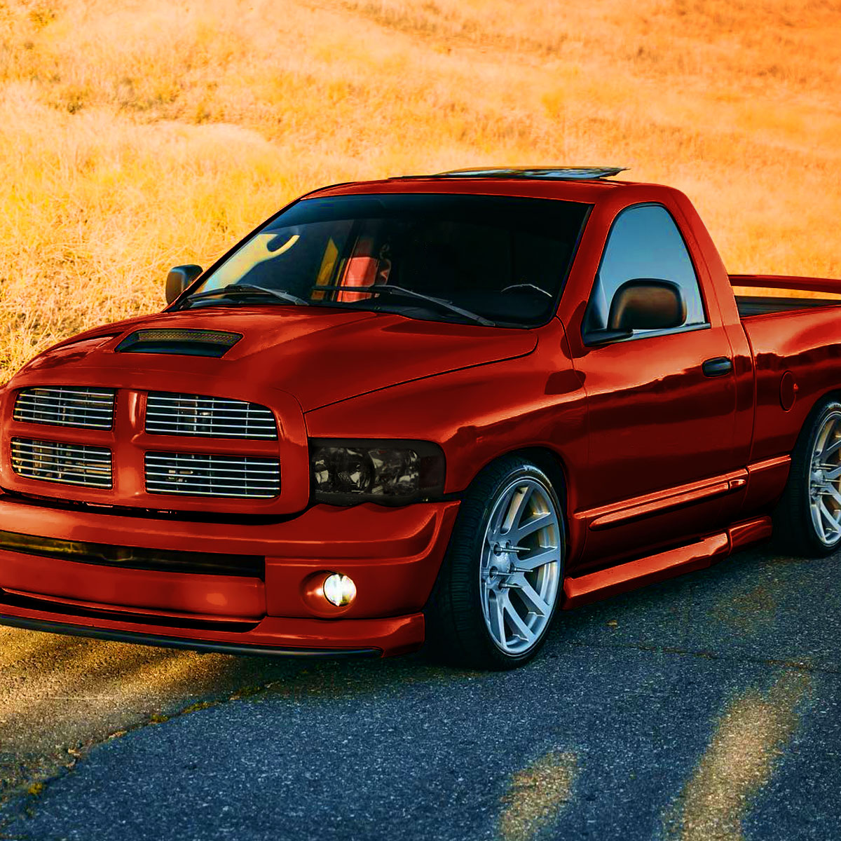 05 Ram Spec-D smoked lighting upgrade