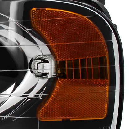 Spec-D 2002-2005 Dodge RAM 1500/ 2003-2005 RAM 2500 3500 OE Style Black Headlights