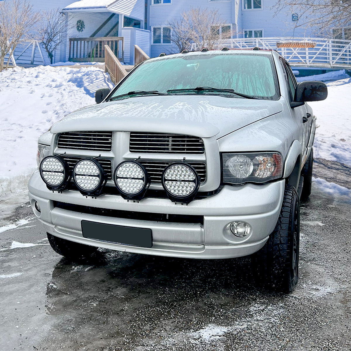 Spec-D 2002-2005 Dodge RAM 1500/ 2003-2005 RAM 2500 3500 OE Style Black Headlights