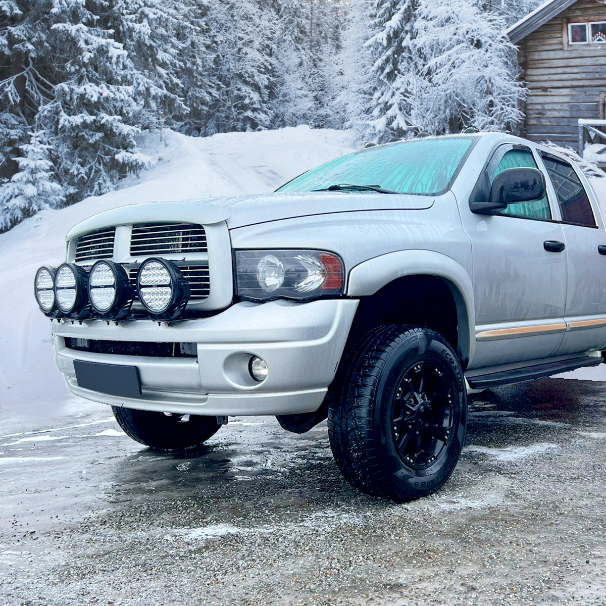 05 Ram OE Spec-D black lighting upgrade