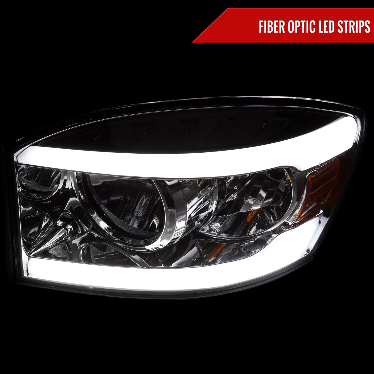 2007 Ram Spec-D aftermarket headlights