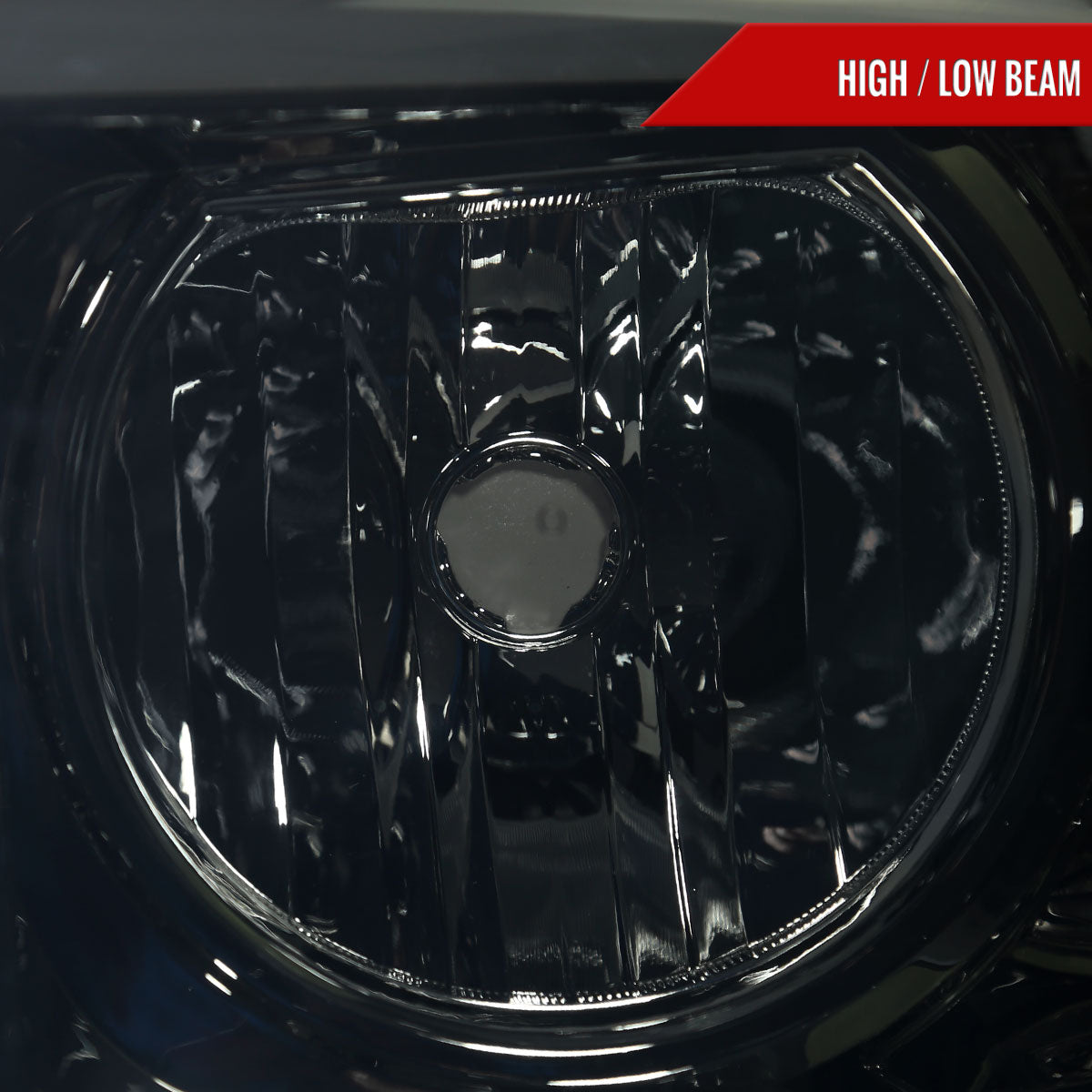 Spec-D 2008 Dodge ram 1500 smoked headlights