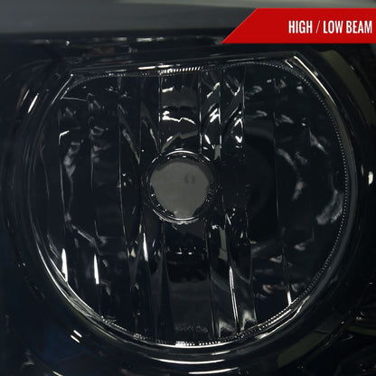 Spec-D 2008 Dodge ram 1500 smoked headlights