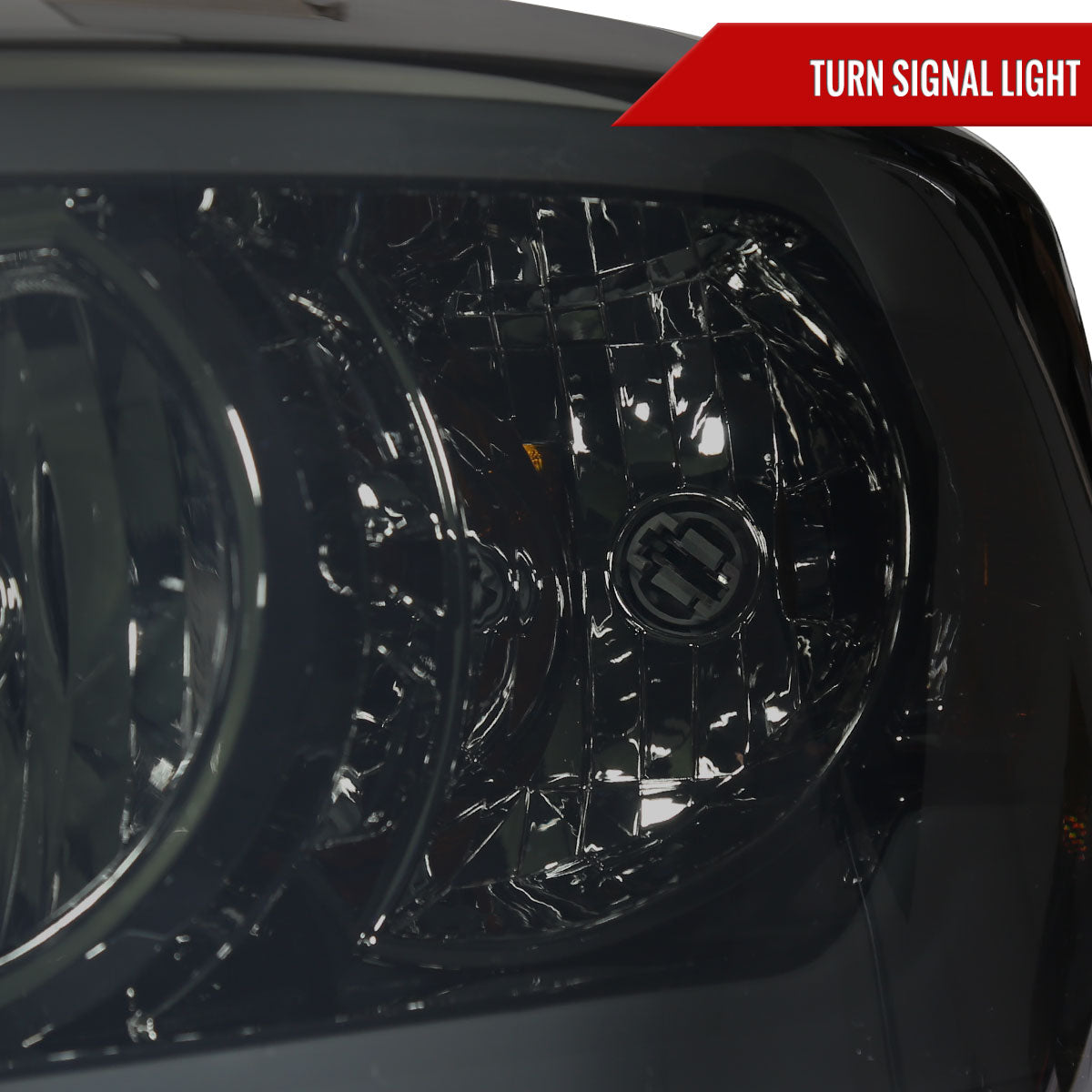 Spec-D 2007 Dodge ram 1500 smoked custom headlights