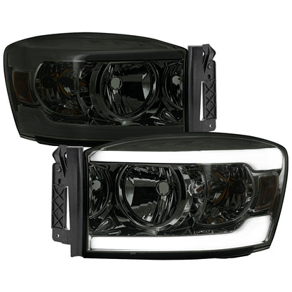 Spec-D 2006 Dodge ram 1500 smoked headlights upgrade