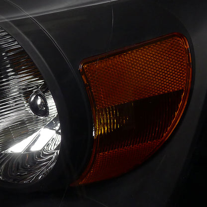 Spec-D 2006-2008 Dodge RAM 1500/ 2006-2009 RAM 2500 3500 OE Style Crystal Black Headlights