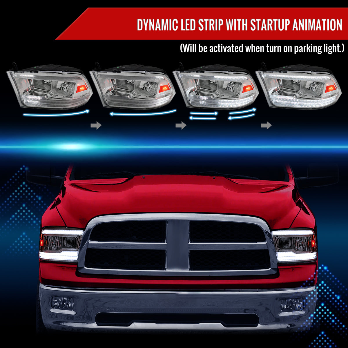 Spec-D 2011 Ram Dual sequential headlights