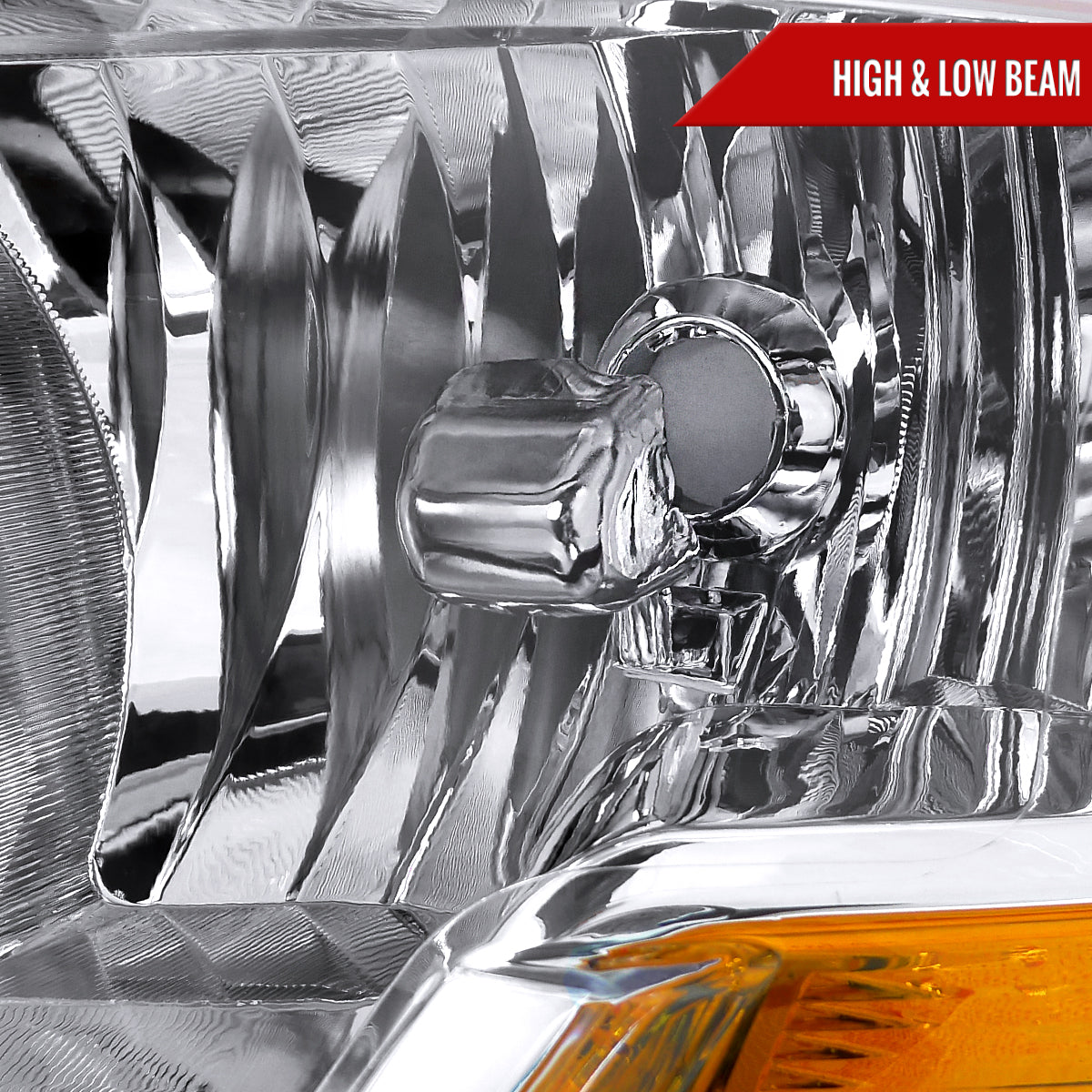 Spec-D 2012 Dodge RAM 2500 Classic chrome headlights