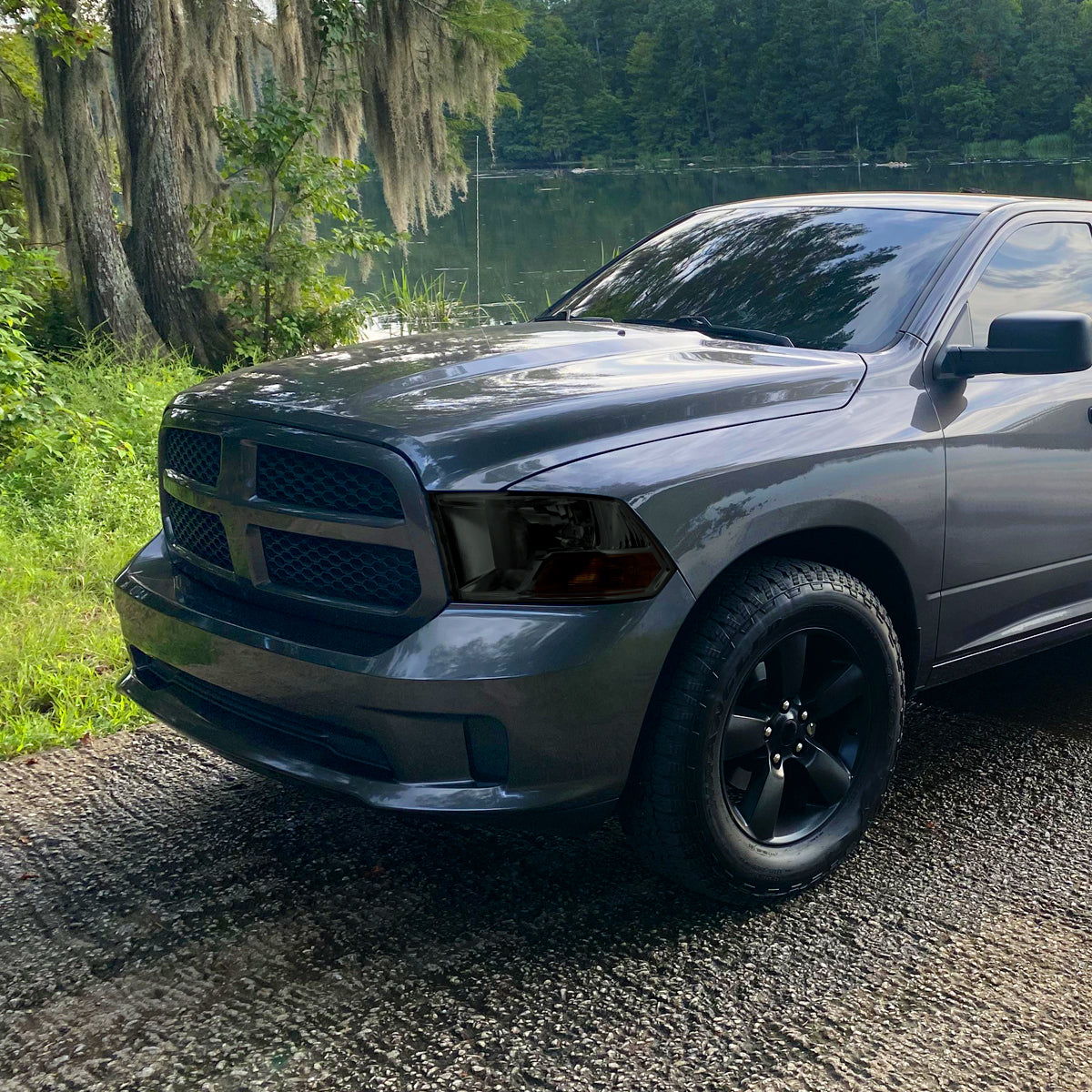 13 Dodge Ram Classic Spec-D smoked lighting upgrade