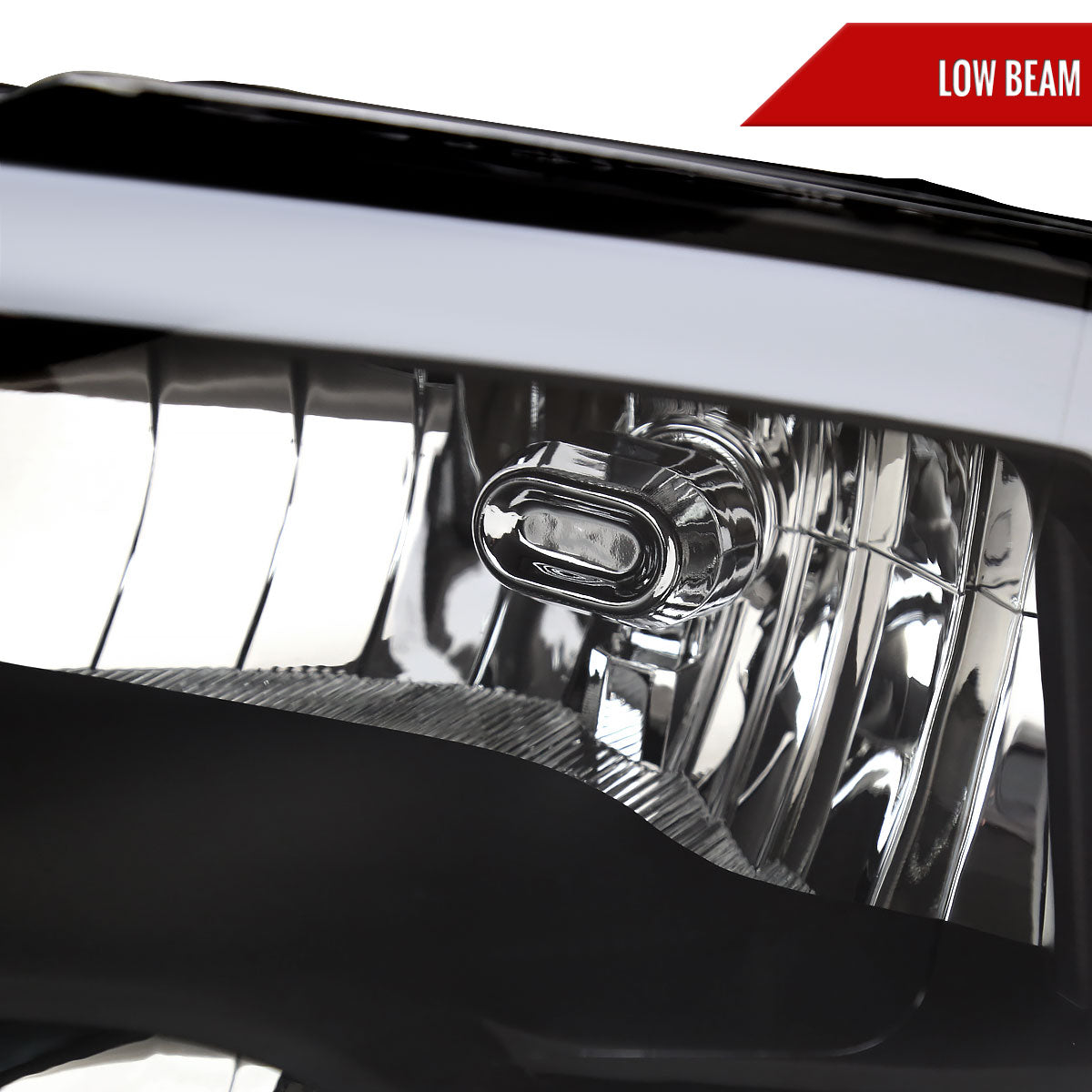 Spec-D 2011 Ram Strip black headlights