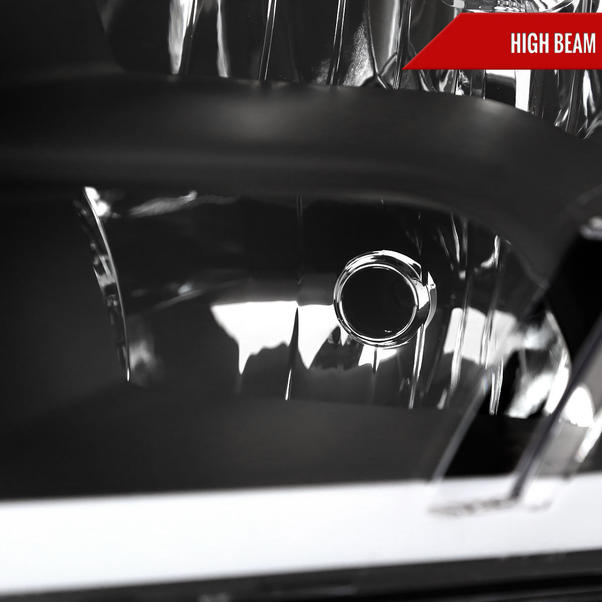 Spec-D 2009-2019 Dodge Ram 1500/ 2010-2019 Dodge Ram 2500/3500 LED Strip OE Style Black Headlights