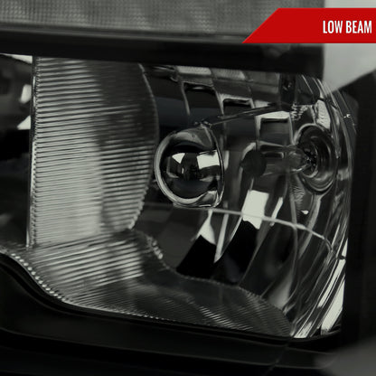 2013 Dodge Ram Classic Spec-D black headlights
