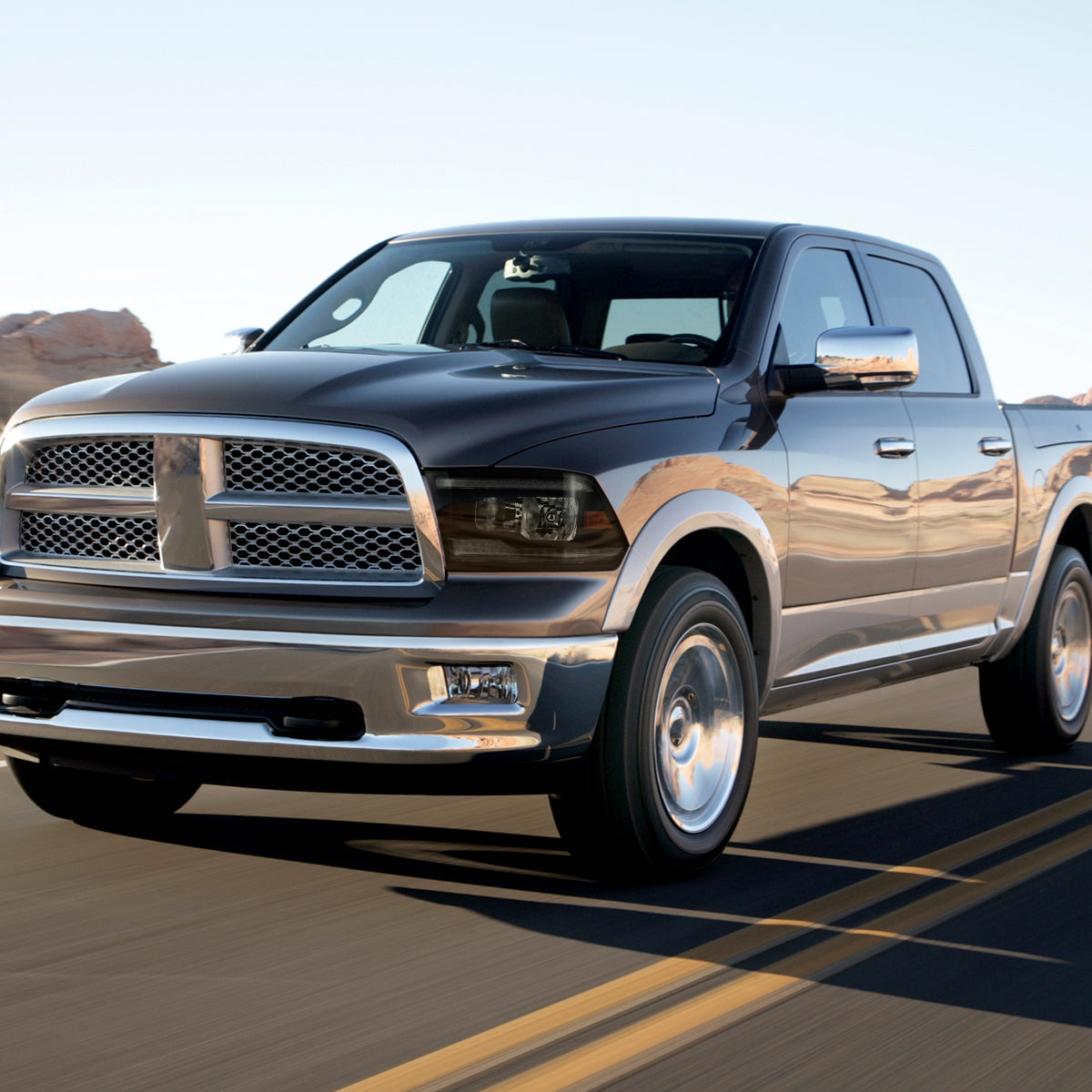 13 Dodge Ram Classic Spec-D black lighting upgrade