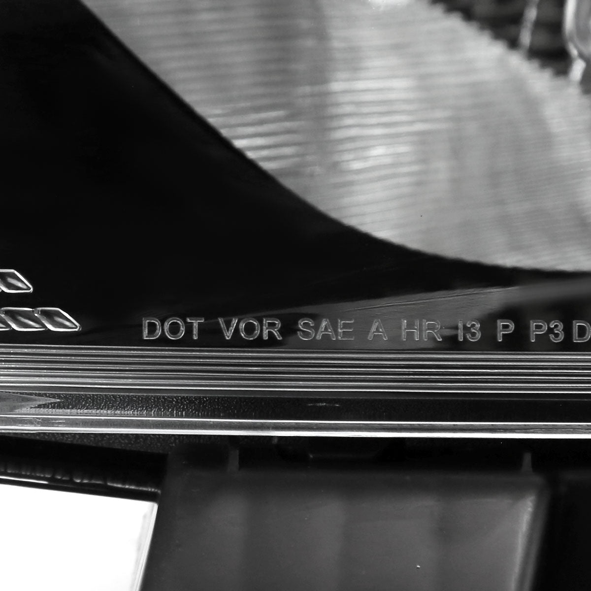 2016 Dodge Dart Factory style Pro Spec-D black headlights