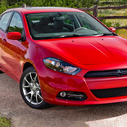 14 Dodge Dart Factory style Pro Spec-D black headlights