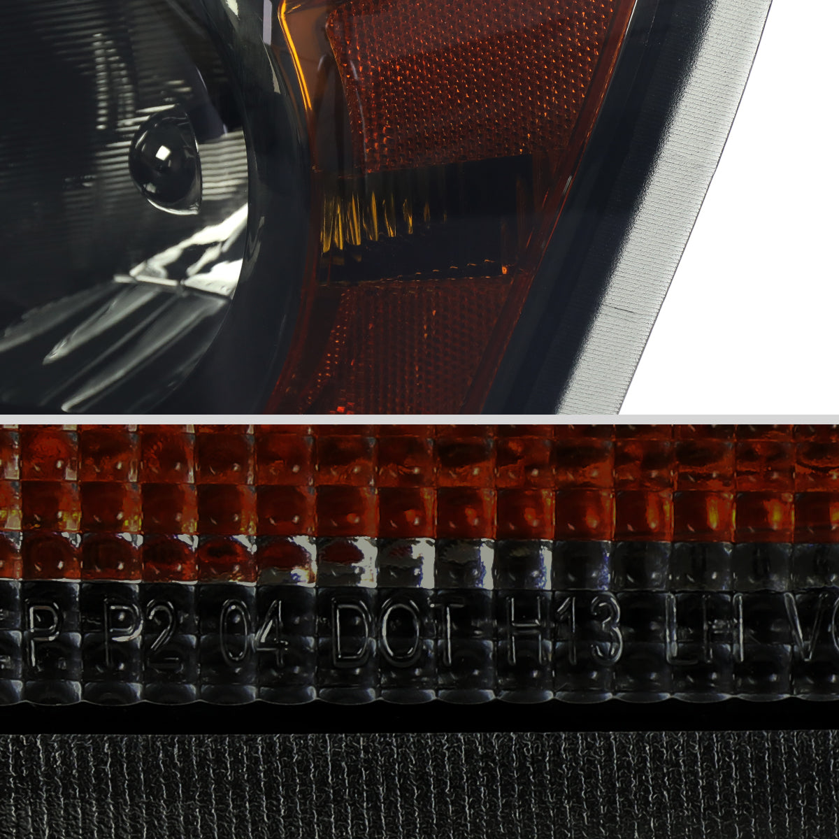 Spec-D 04 Dodge Durango OE chrome headlights