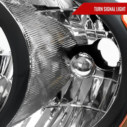 Spec-D 2004-2006 Dodge Durango OE Style Black Headlights