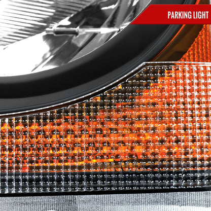 Spec-D 2004-2006 Dodge Durango OE Style Black Headlights