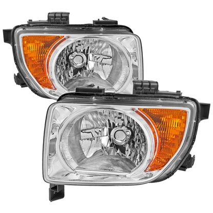 Spec-D 2003 Honda Element Factory chrome headlights upgrade