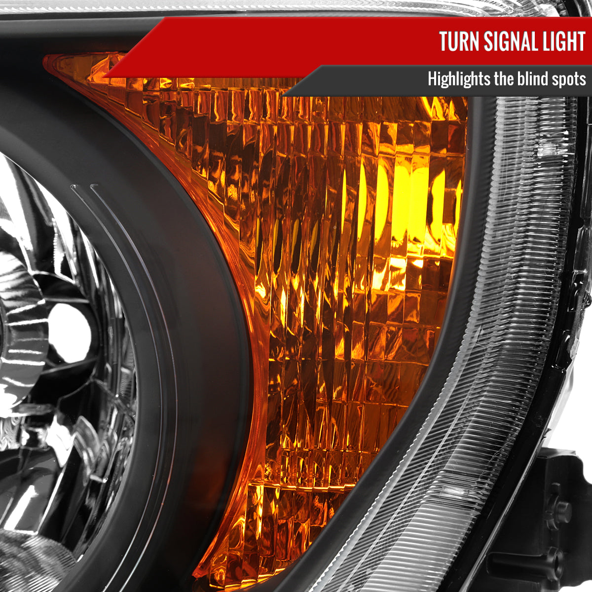 Spec-D 2003-2008 Honda Element OE Style Black Headlights