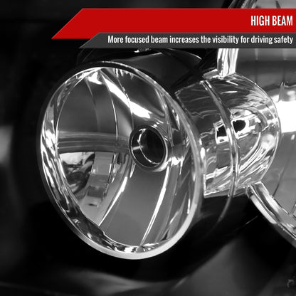 2006 Ford Expedition OE Amber Spec-D black headlights