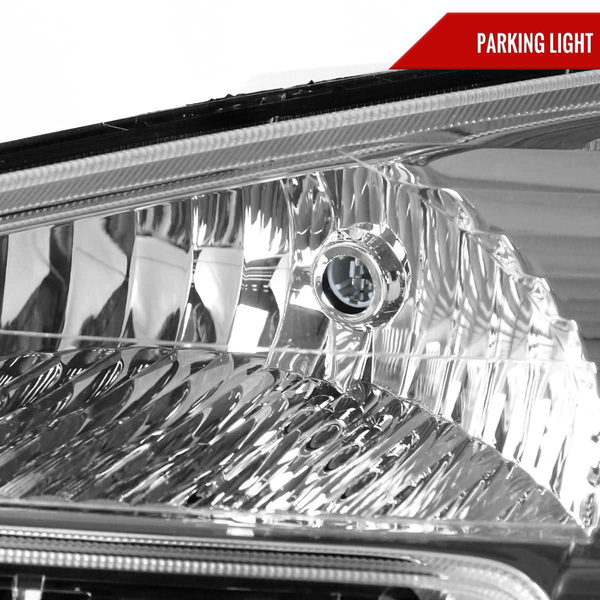 Spec-D 2009 Chevy Equinox OE Amber chrome custom headlights