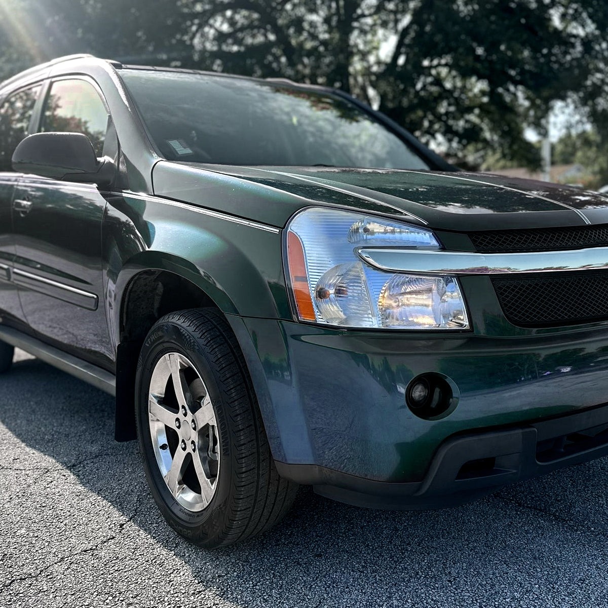 08 Chevy Equinox OE Amber Spec-D chrome lighting upgrade