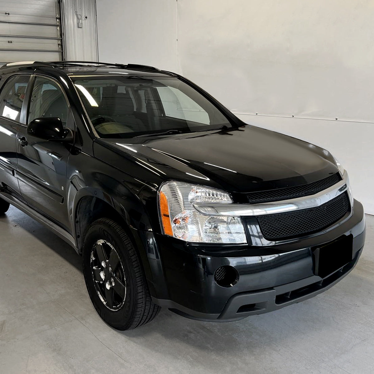 Spec-D 09 Chevy Equinox OE Amber chrome headlights