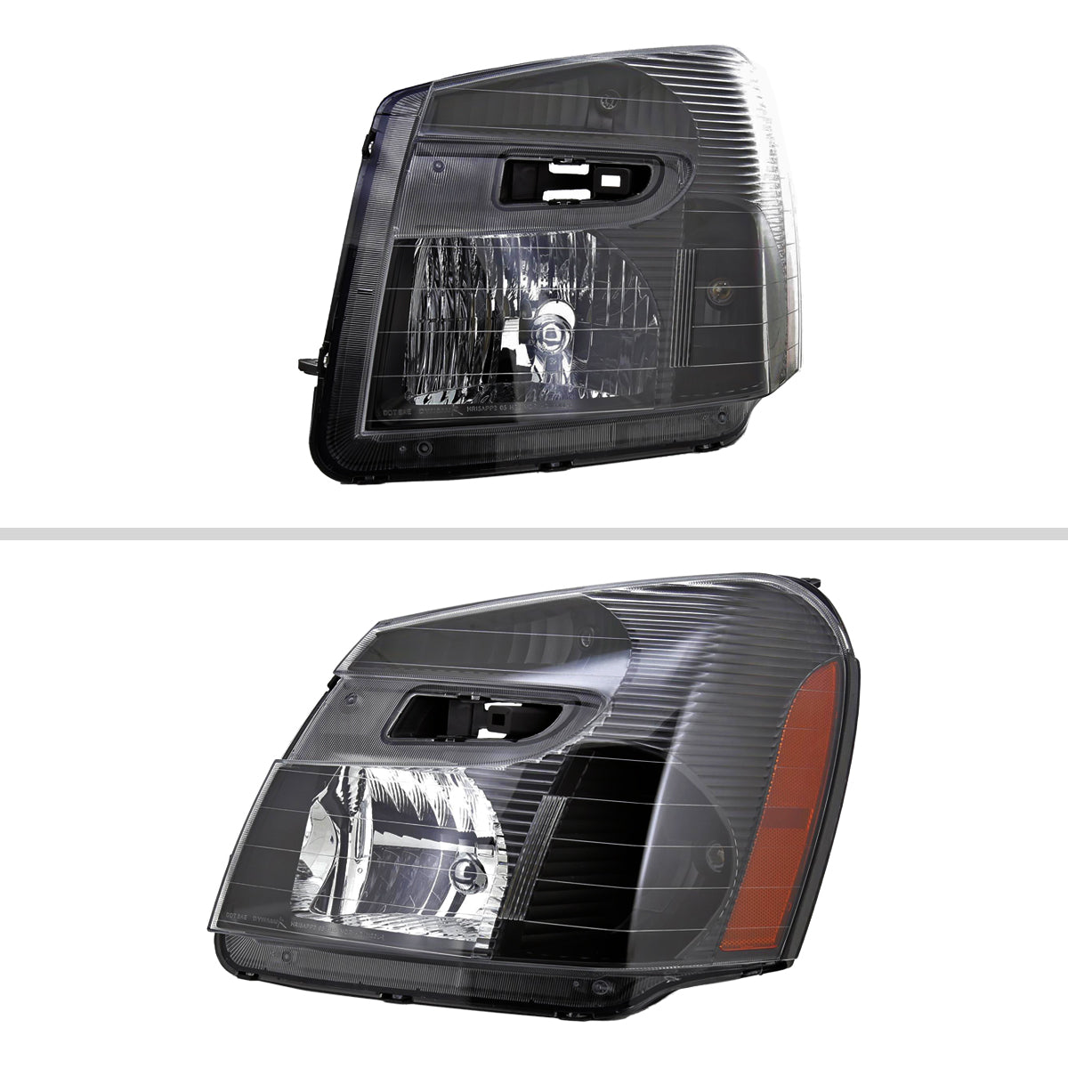 2006 Chevy Equinox OE Spec-D aftermarket headlights