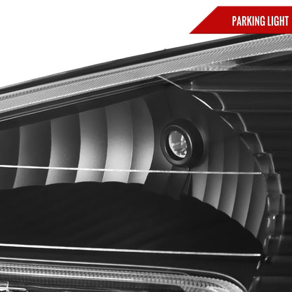 Spec-D 2005-2009 Chevrolet Equinox OE Style w/ Amber Reflector Black Headlights