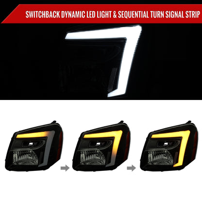 2006 Equinox OE Turn Blk Spec-D smoked aftermarket headlights