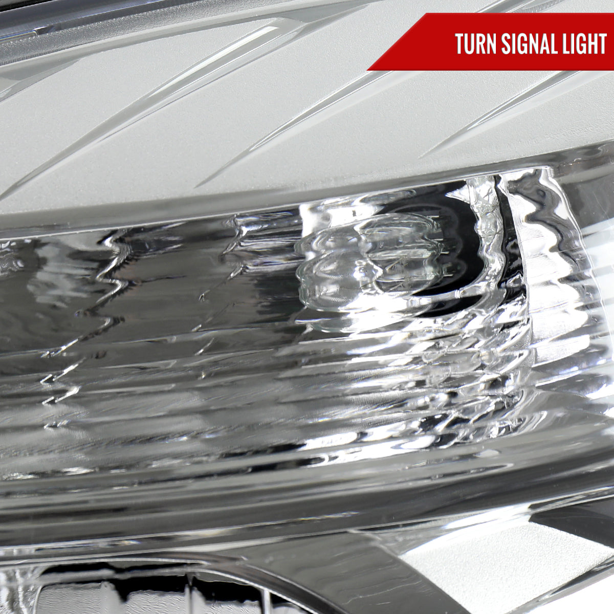 Spec-D 2014 Chevy Equinox Factory style chrome custom headlights