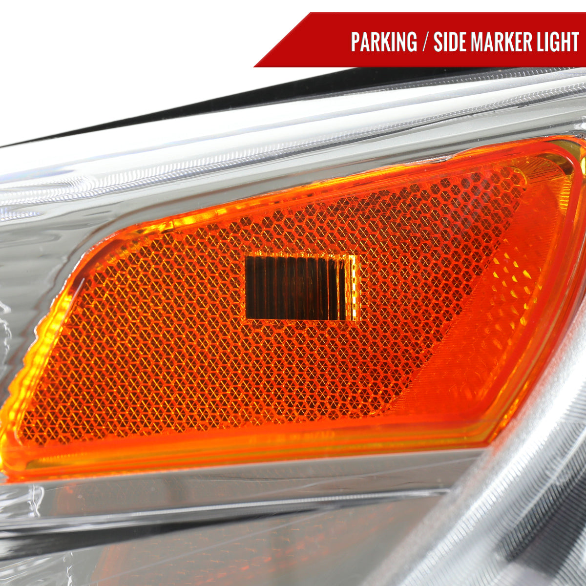 Spec-D 10 Chevy Equinox Driver Side chrome driver-side headlights