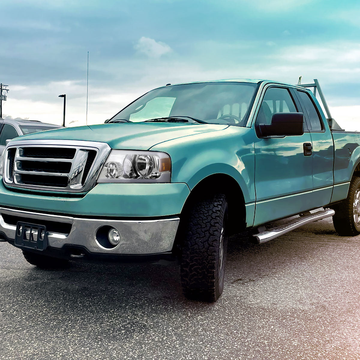 Spec-D F-150 Lincoln Mark LT 06 Factory style headlights