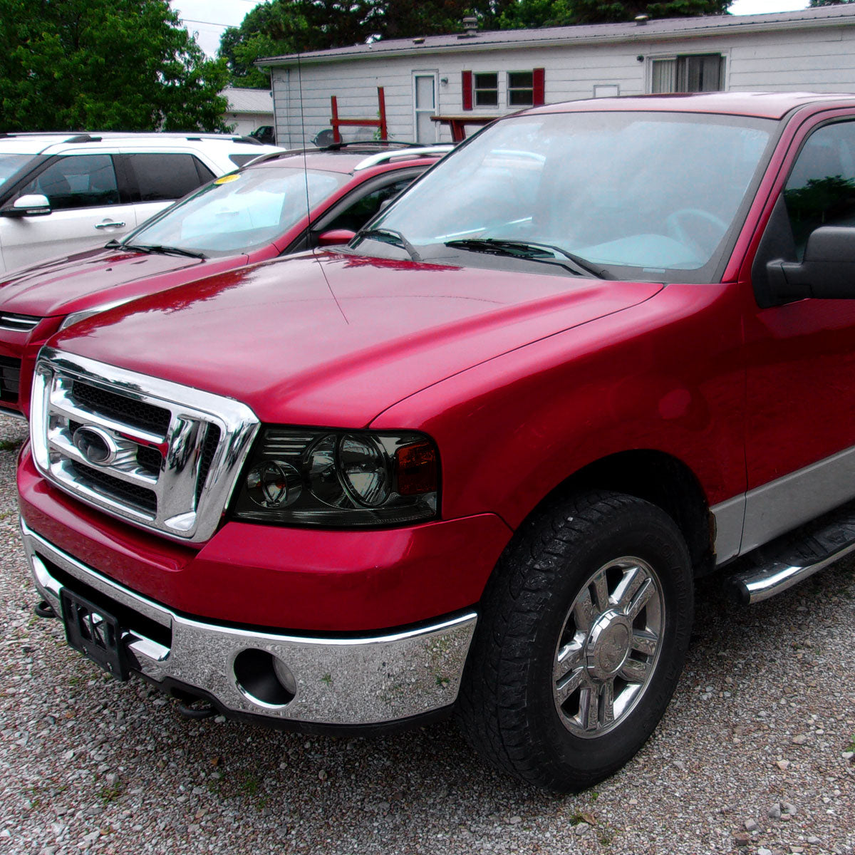 07 F-150 Lincoln Mark LT Spec-D smoked lighting upgrade