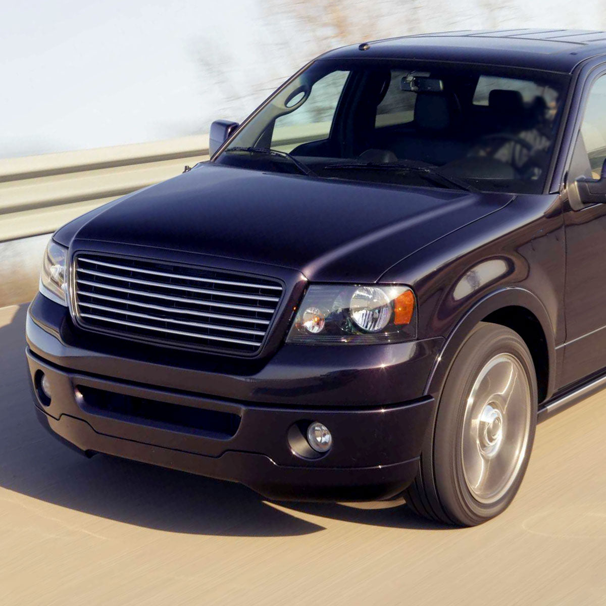 Spec-D 2004-2008 Ford F-150/ 2006-2008 Lincoln Mark LT OE Style Black Headlights