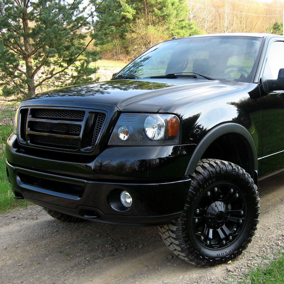 Spec-D 08 Ford F-150 Lincoln Mark headlights