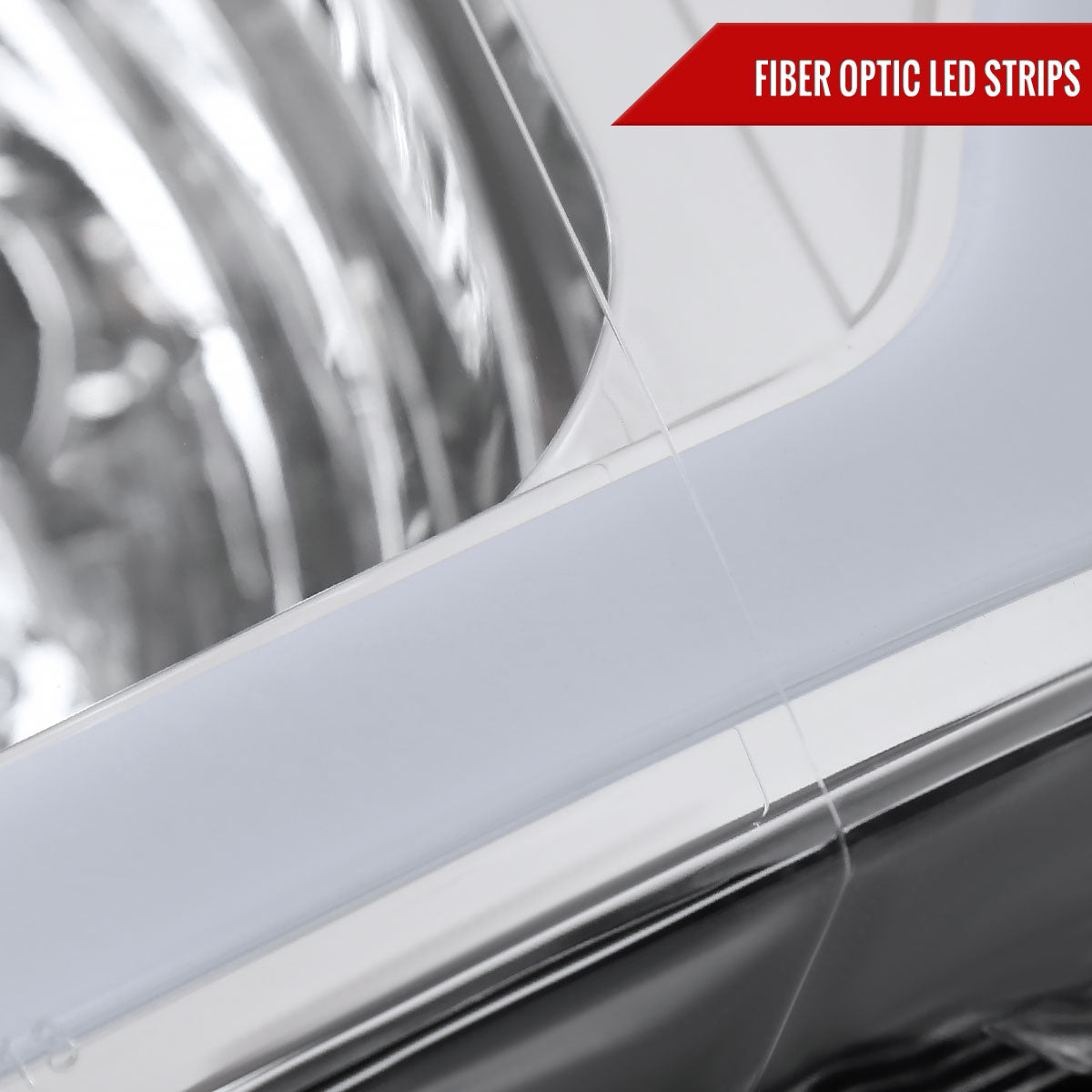 2012 Ford F-150 OE Spec-D chrome headlights