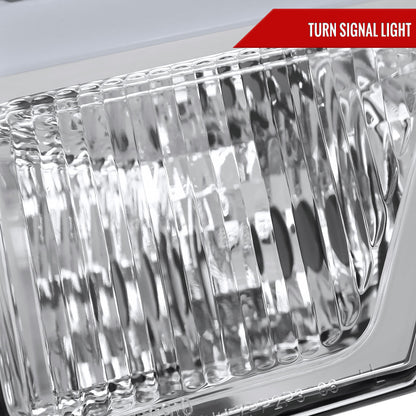 Spec-D 2013 Ford F-150 OE chrome custom headlights