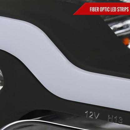 2012 Ford F-150 OE Spec-D black headlights