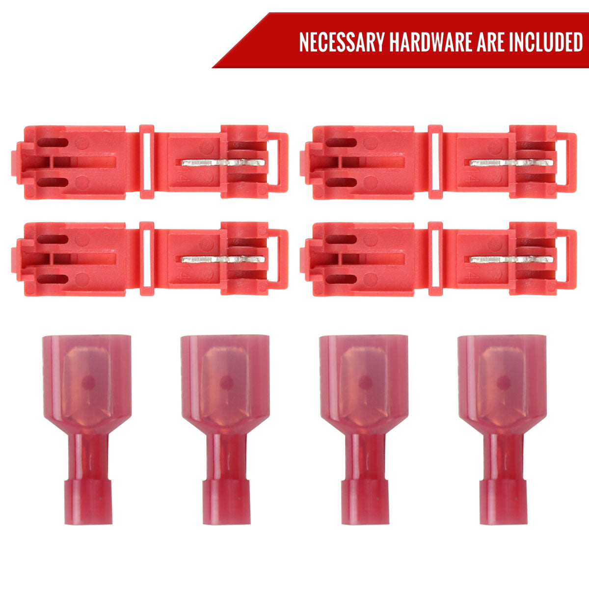 Spec-D 09 Ford F-150 amber reflectors black headlights