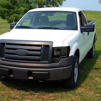 12 Ford F-150 amber reflectors Spec-D black lighting upgrade