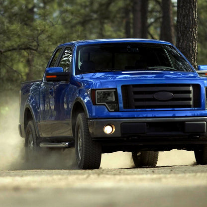 Spec-D 13 Ford F-150 amber reflectors black headlights