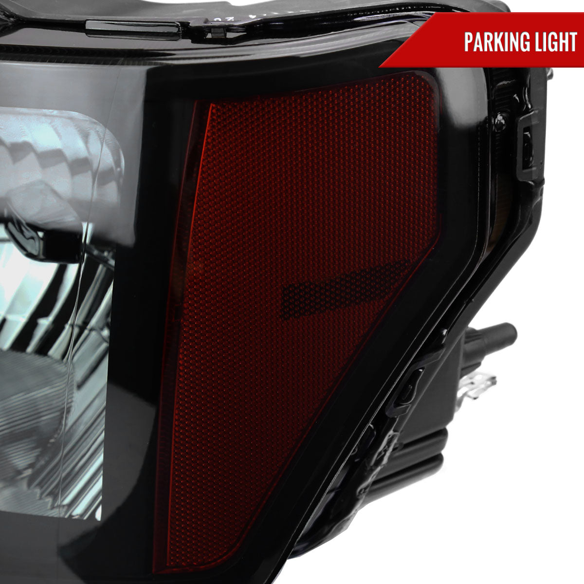 Spec-D 2013 Ford F-150 OE black custom headlights