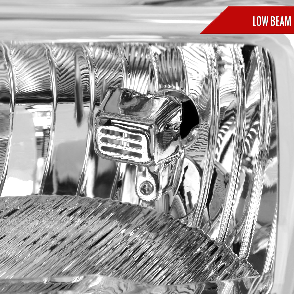 Spec-D 2023 Ford F-150 OE Driver chrome driver-side headlights