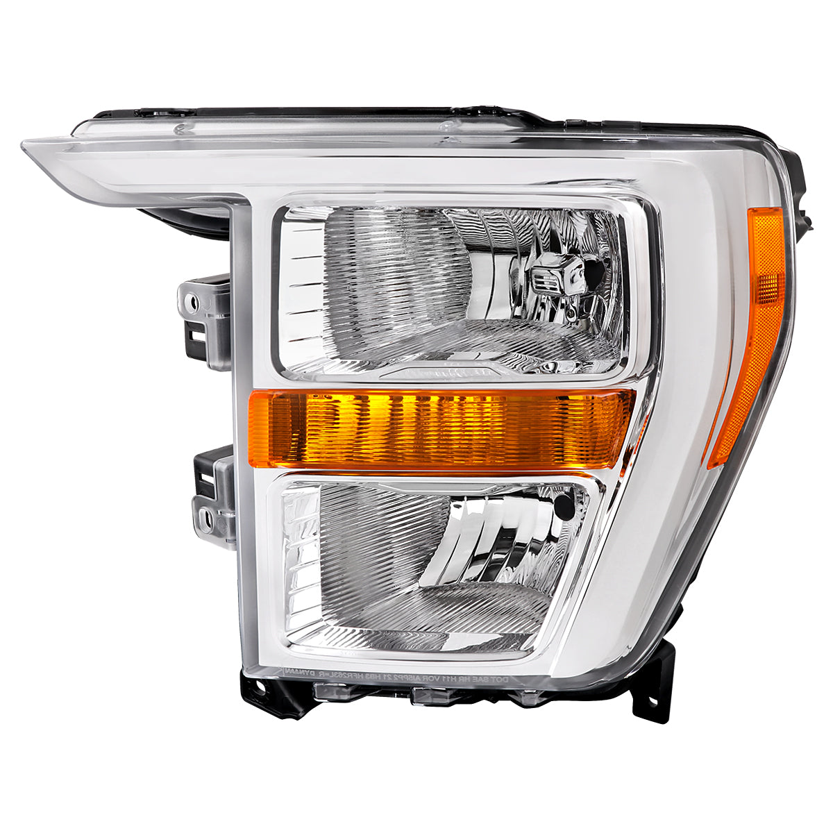 Spec-D 2021 Ford F-150 OE Driver chrome driver-side headlights upgrade