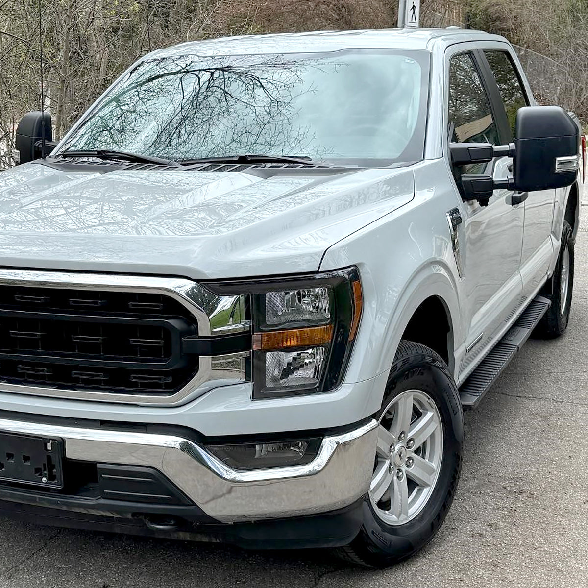 21 Ford F-150 OE Driver Spec-D black driver-side lighting upgrade