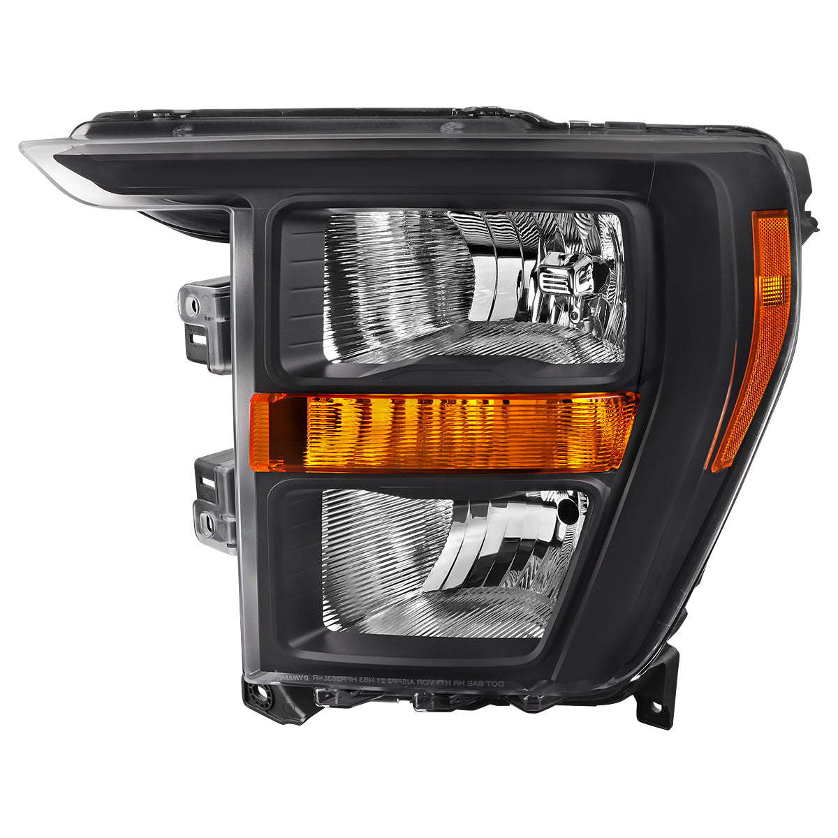 Spec-D 2021 Ford F-150 OE Driver black driver-side headlights upgrade