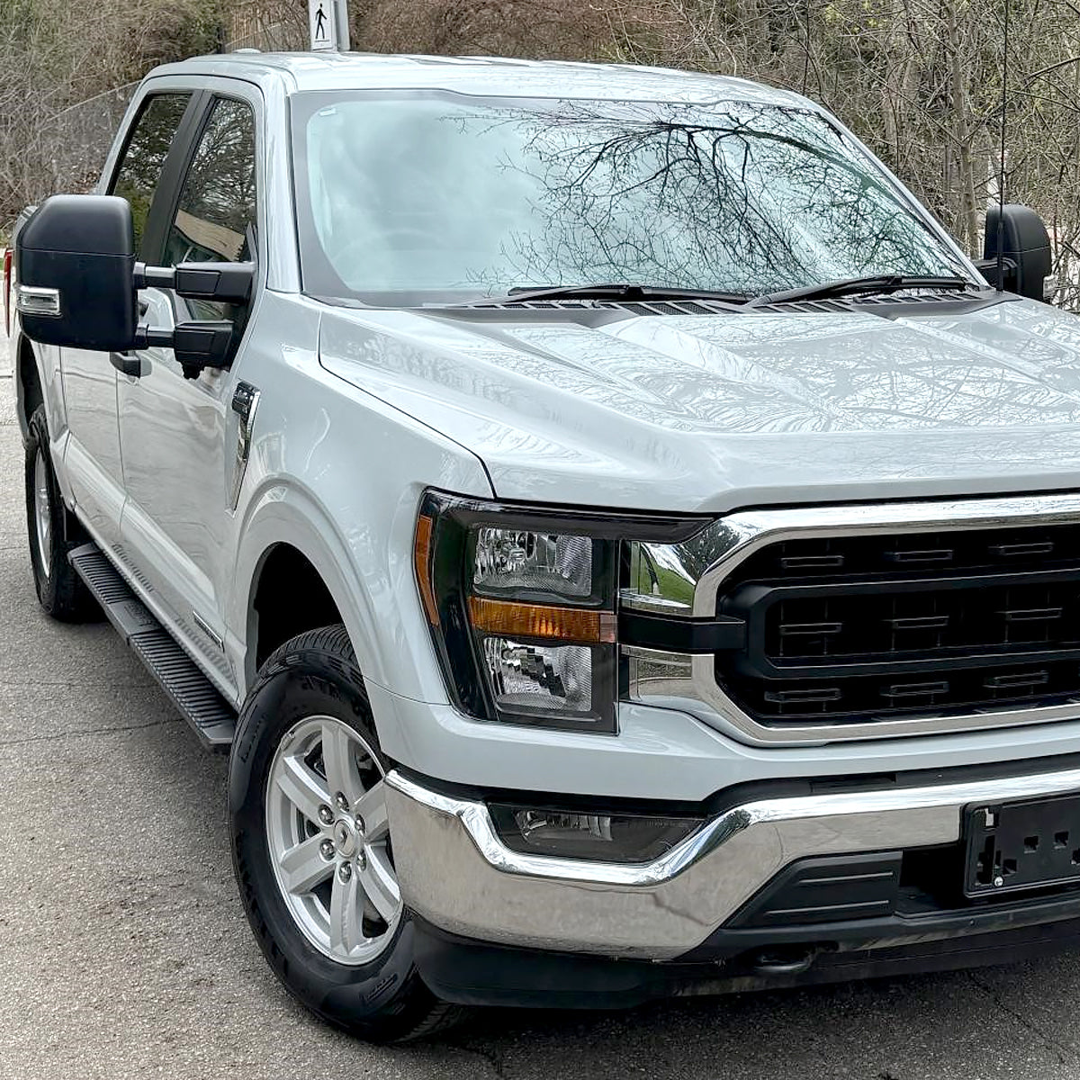 21 Ford F-150 OE Passenger Spec-D black passenger-side lighting upgrade